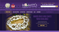 Desktop Screenshot of kingcakes.com